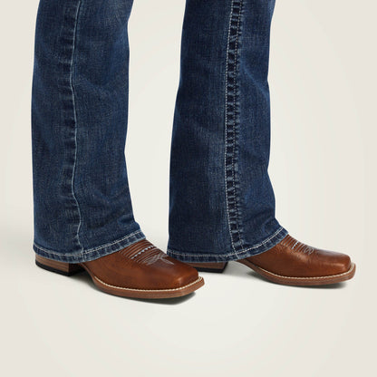 R.E.A.L. Mid Rise Raquel Boot Cut Jean