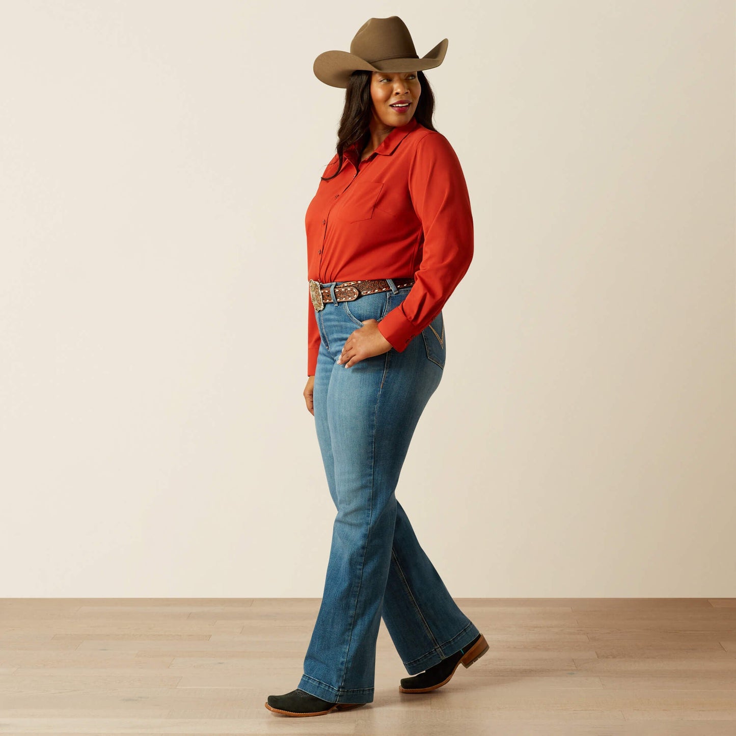 Perfect Rise Isabelle Wide Trouser Jeans