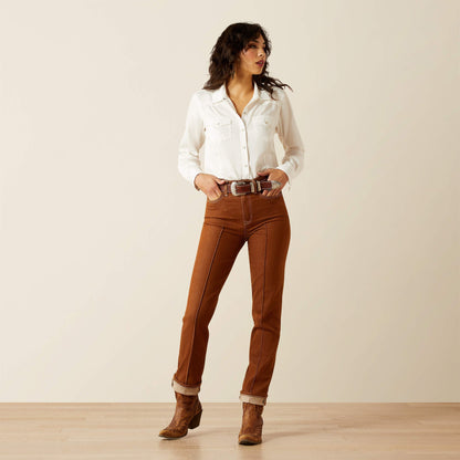 Ultra High Rise Relaxed Straight Leg Jean