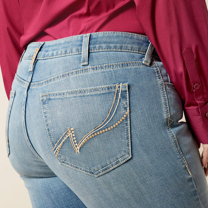 Mid Rise Giovana Leg Slim Trouser Jeans