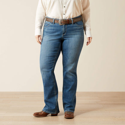 Mid Rise Aisha Boot Cut Jean