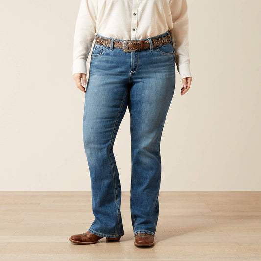 Mid Rise Aisha Boot Cut Jean