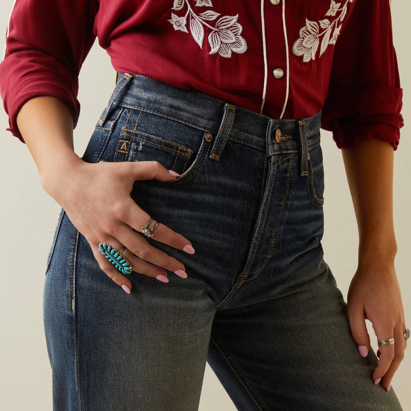 Ultra High Rise Tomboy Straight Jean