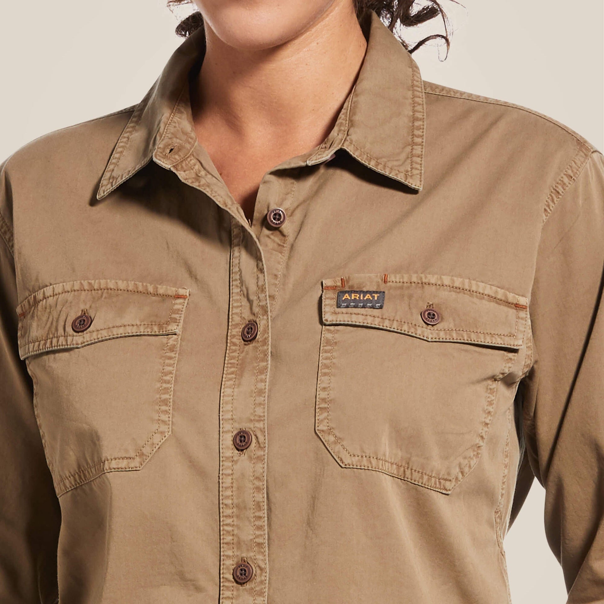 Rebar Washed Twill Work Shirt