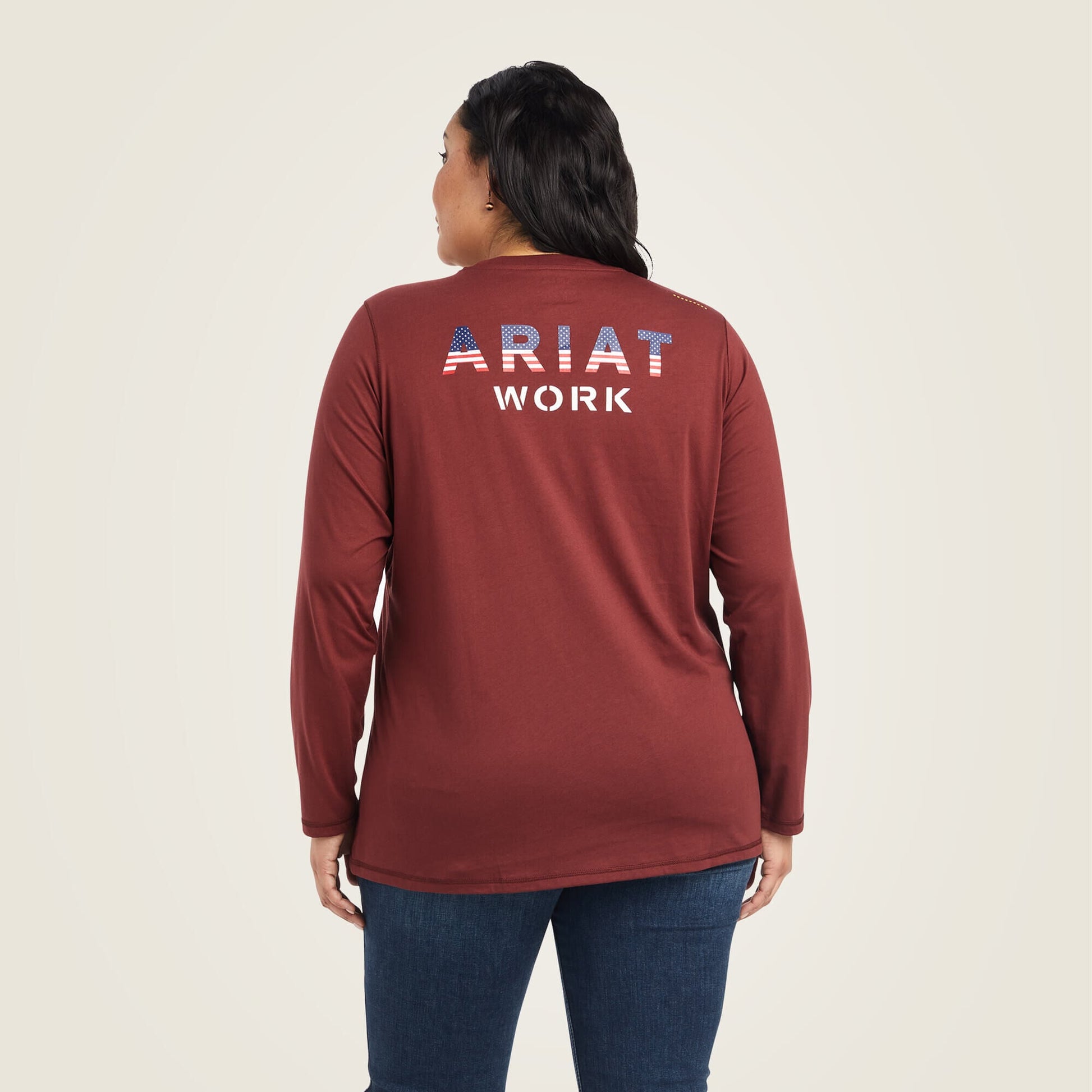 Rebar Workman USA Logo T-Shirt