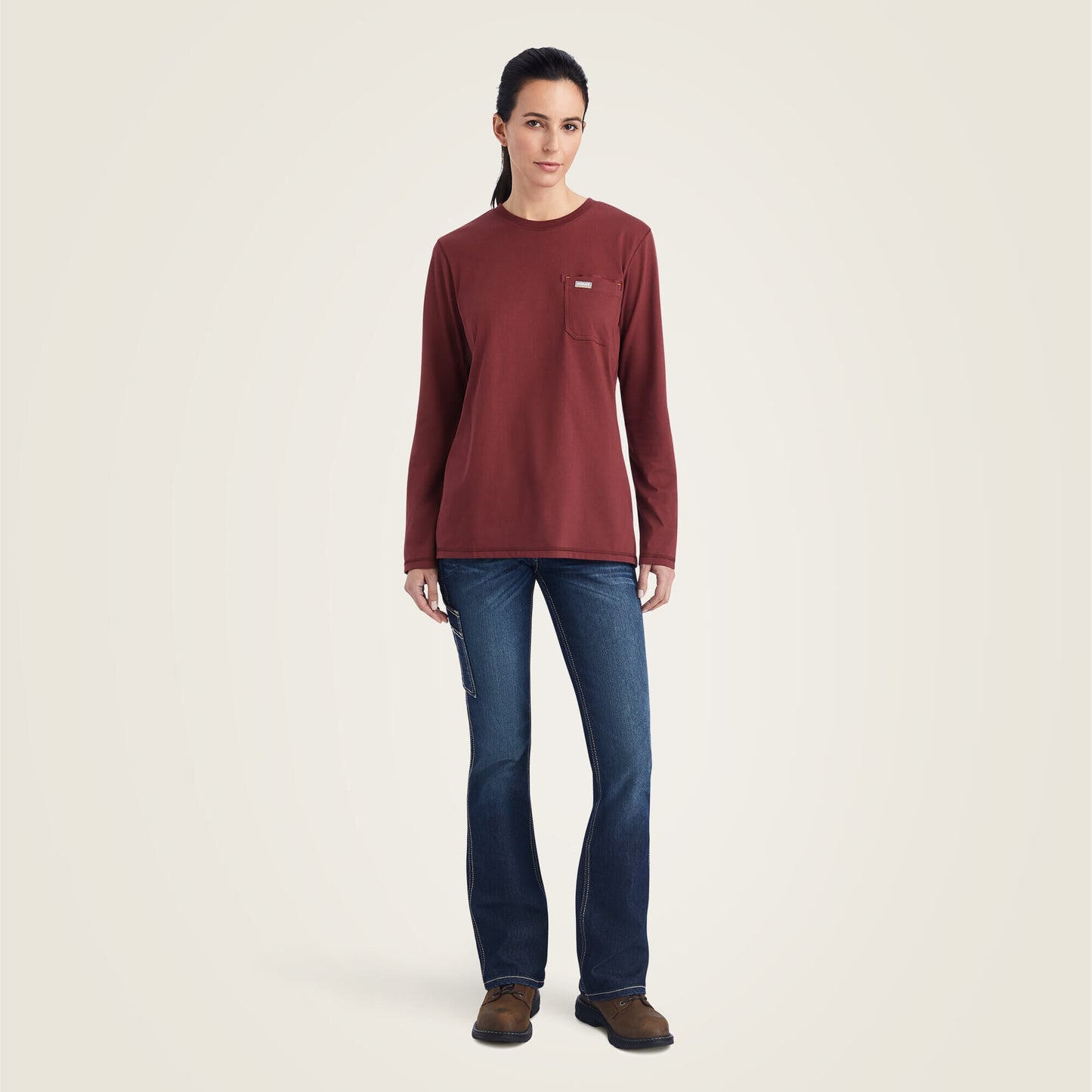 Rebar Workman USA Logo T-Shirt