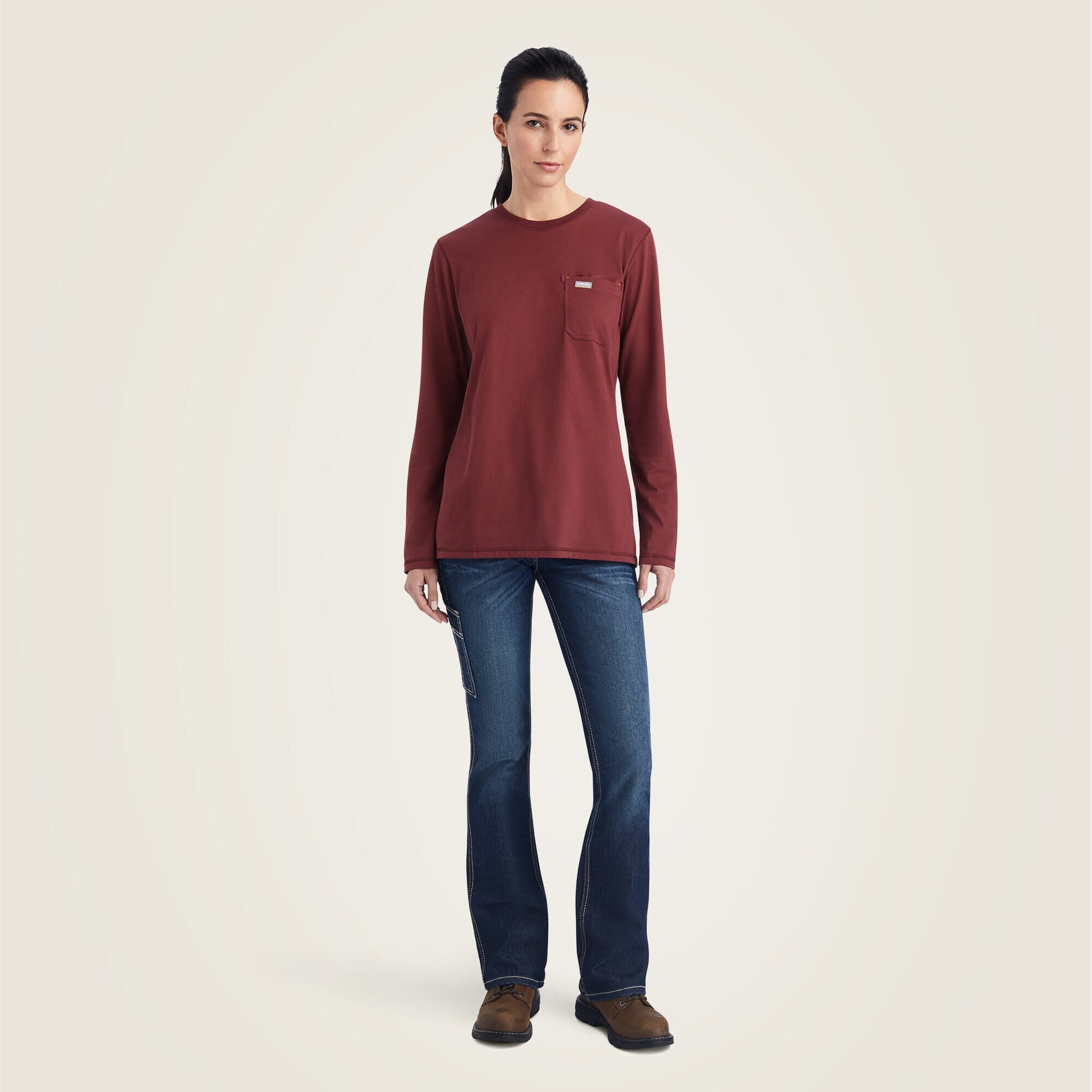 Rebar Workman USA Logo T-Shirt