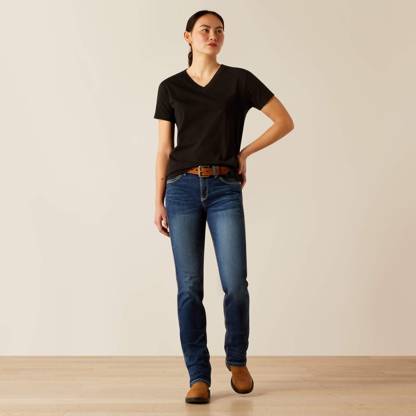 Rebar Cotton Strong Standard V-Neck T-Shirt