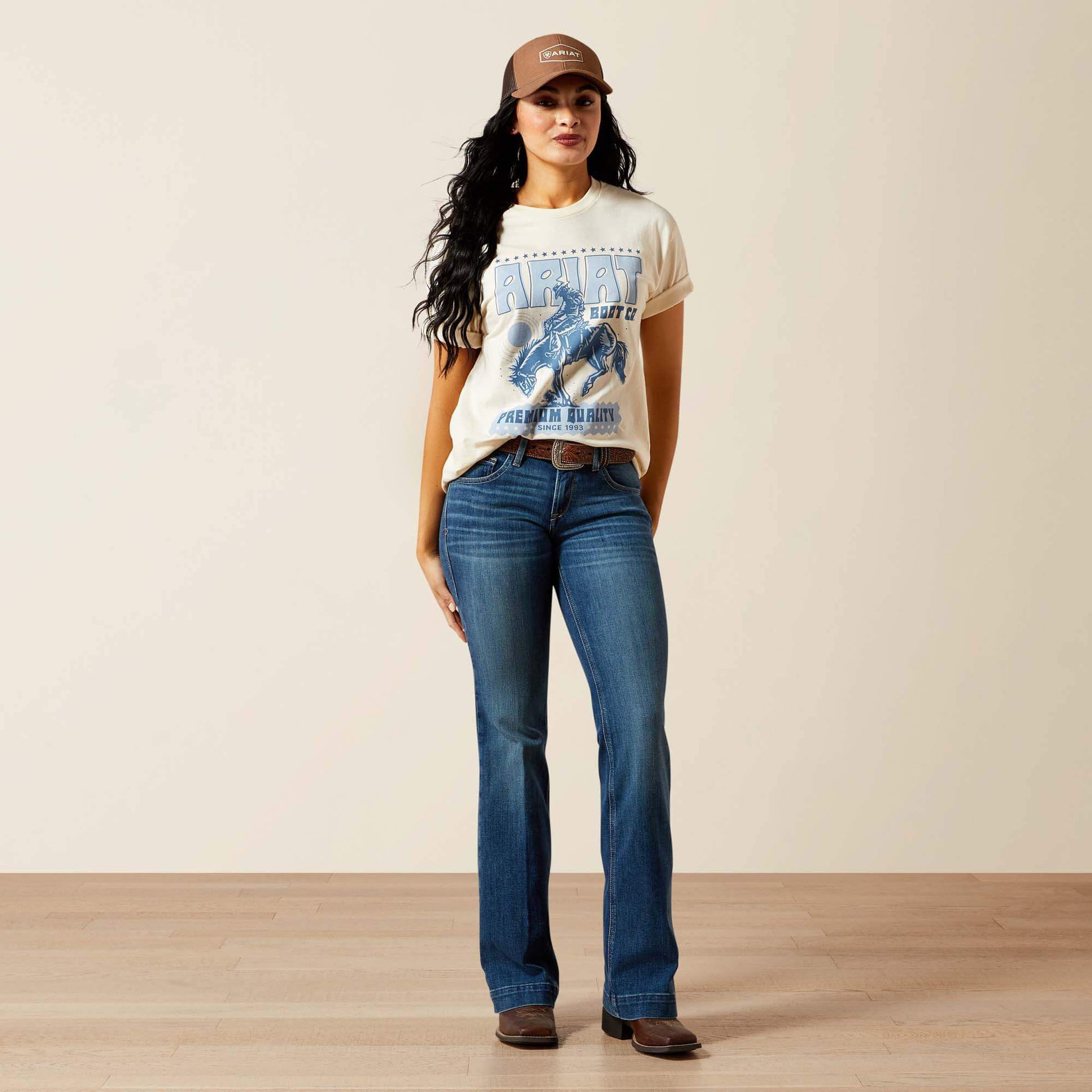 Ariat Retro Block Poster T-Shirt
