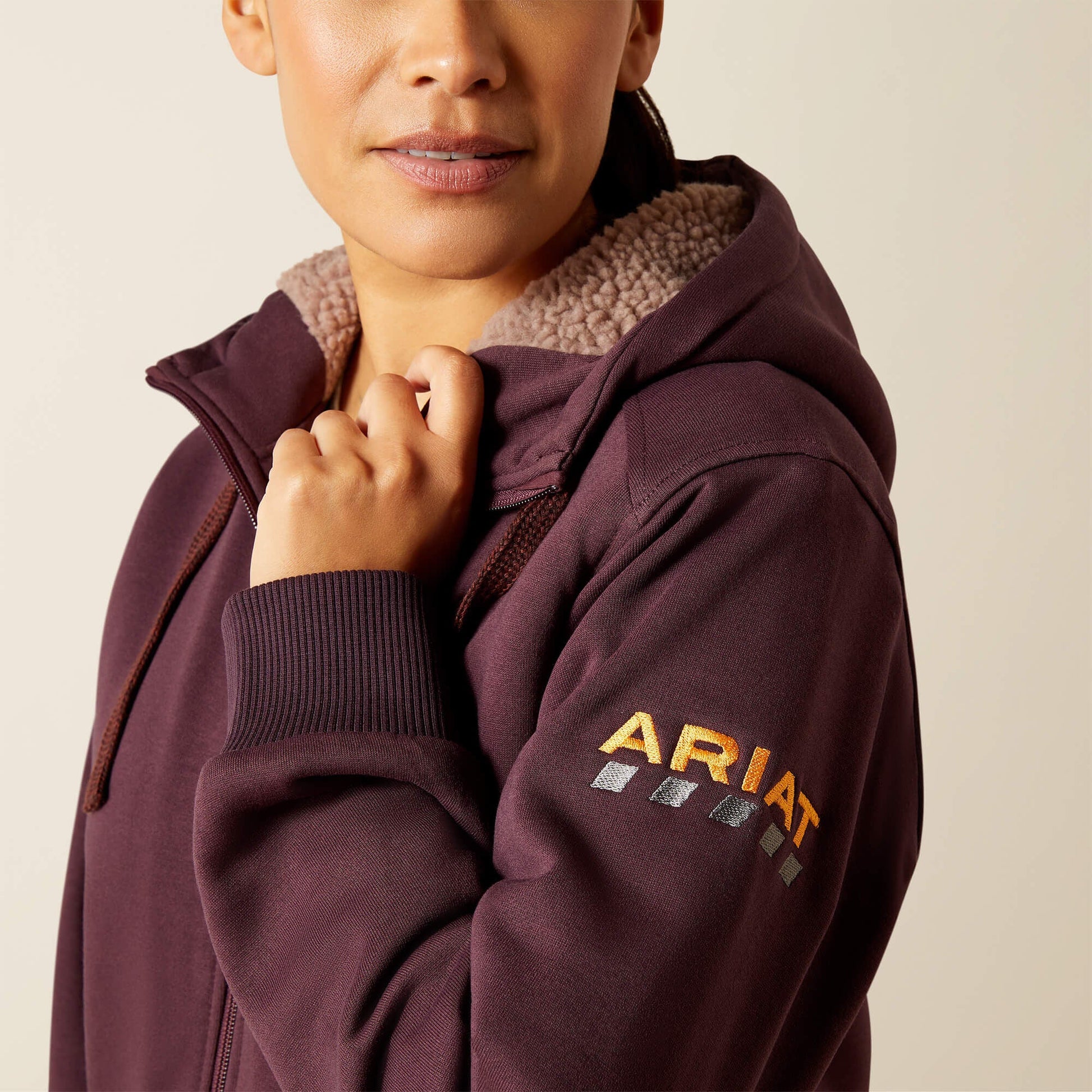 Rebar All-Weather Sherpa Full Zip Hoodie