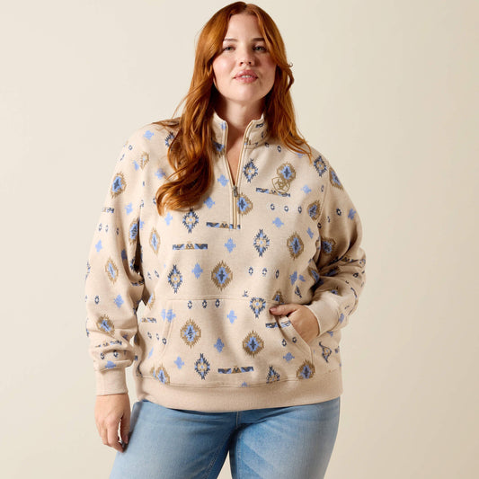 Sapphire 1/2 Zip Sweatshirt