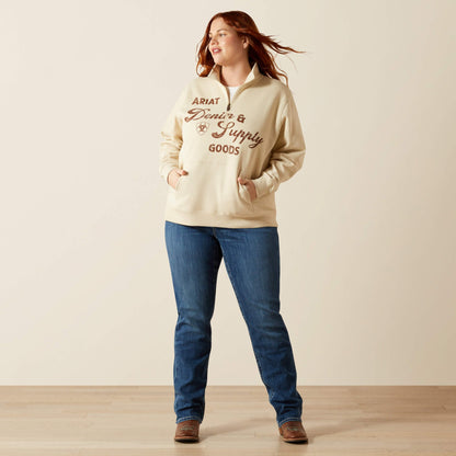 Denim and Supply 1/2 Zip Sweatshirt