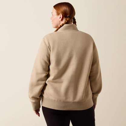 Rebar Lightweight Mock 1/2 Zip Sweatshirt