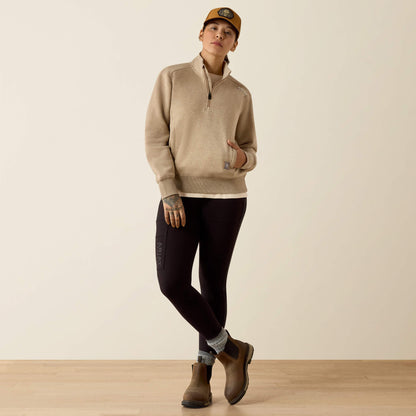Rebar Lightweight Mock 1/2 Zip Sweatshirt