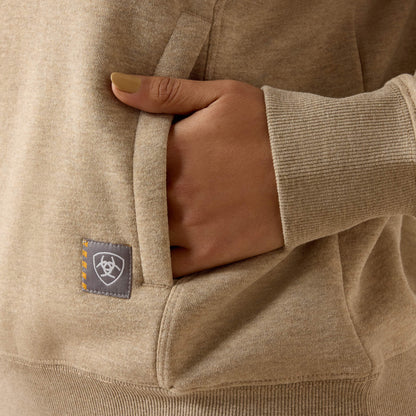 Rebar Lightweight Mock 1/2 Zip Sweatshirt
