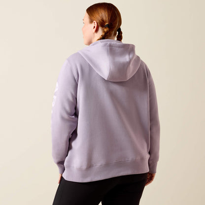Rebar Lightweight Logo 1/2 Zip Hoodie