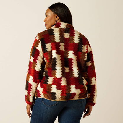 Berber Snap Front Sweatshirt