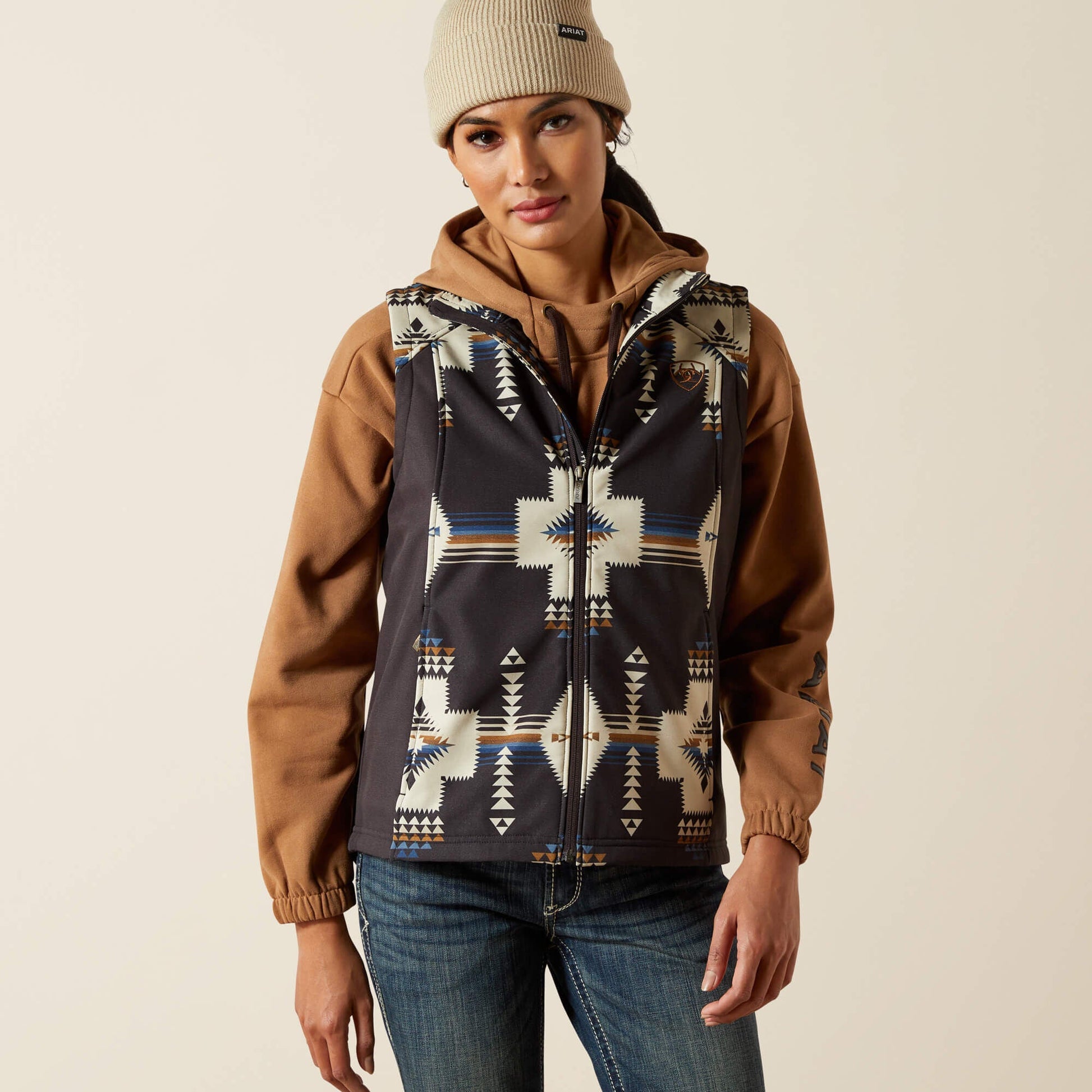 Ariat Logo Softshell Print Vest