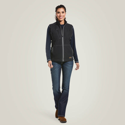 Rebar Stretch Canvas Softshell Vest