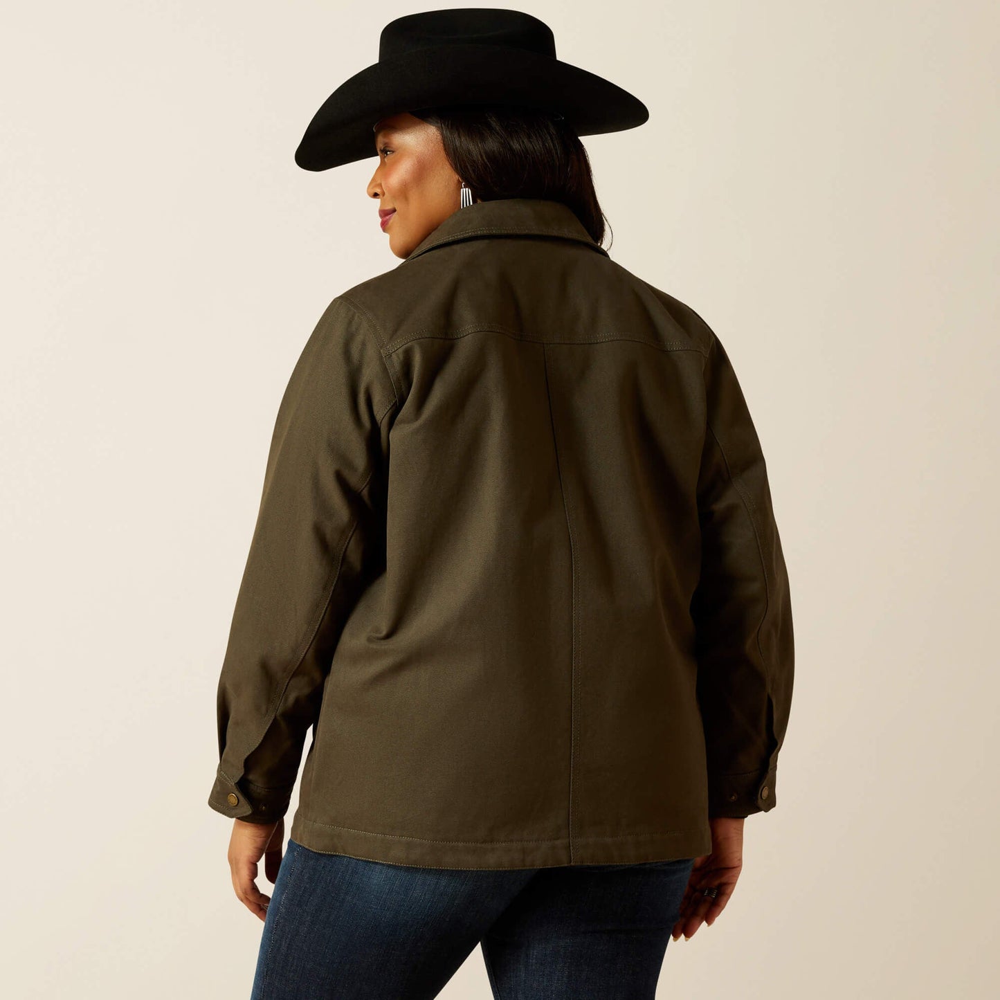Western Canvas Chore Jacket