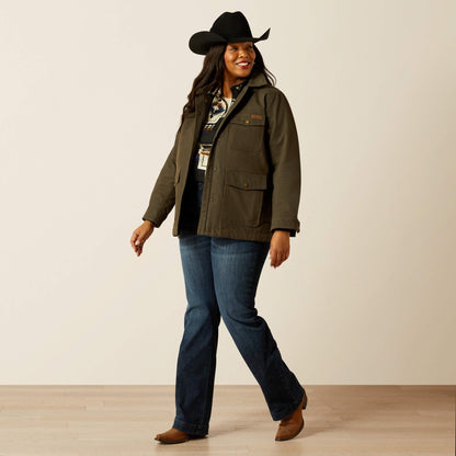 Western Canvas Chore Jacket