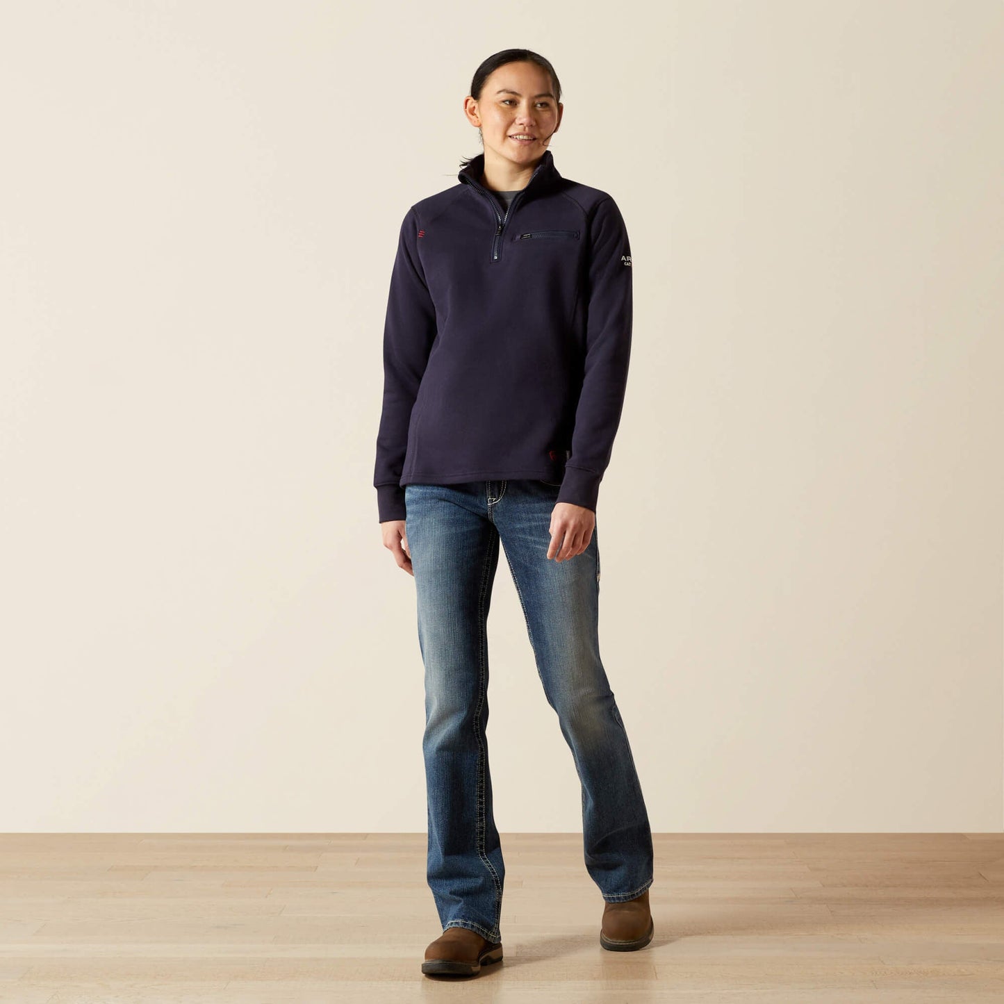 FR Rev 1/4 Zip Top
