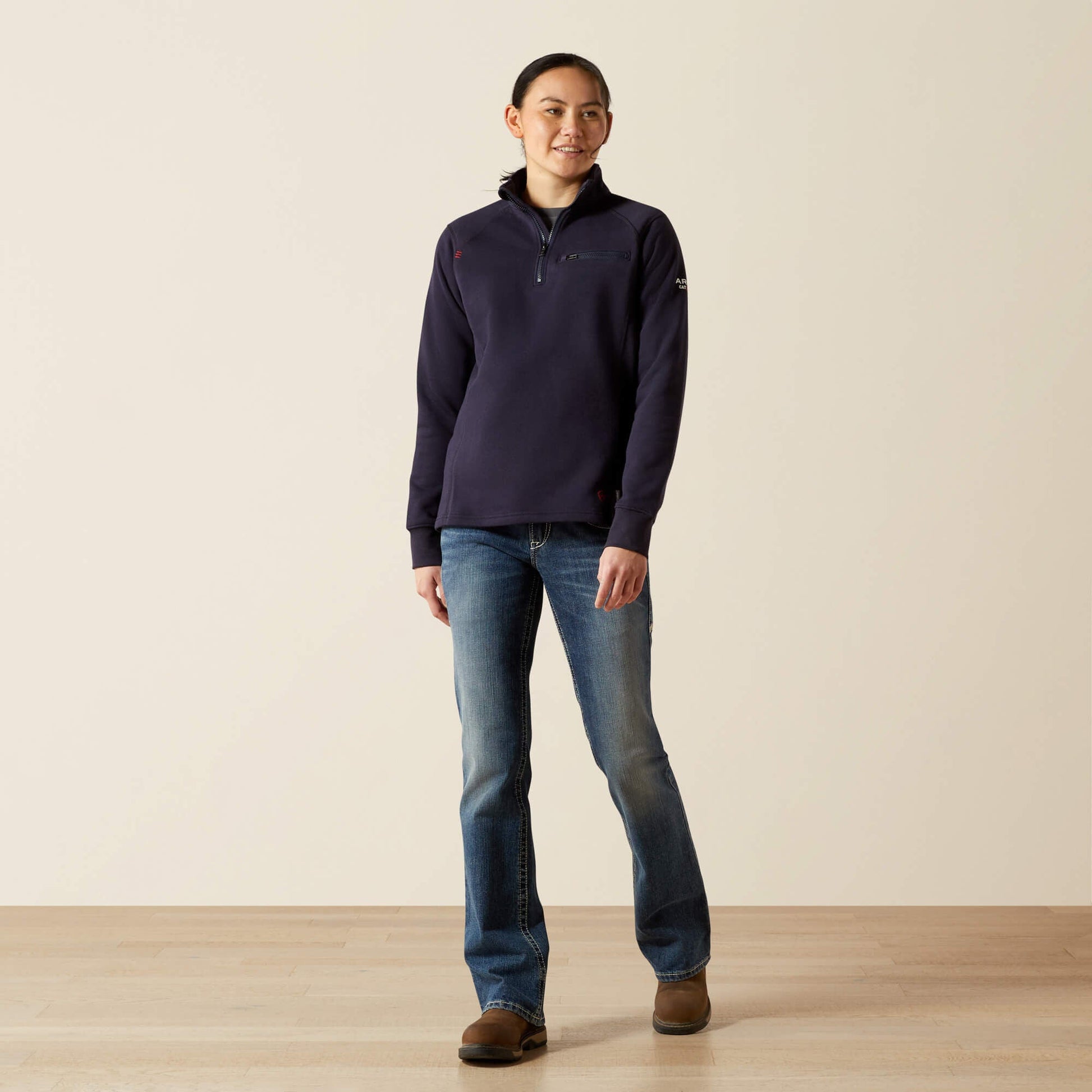 FR Rev 1/4 Zip Top