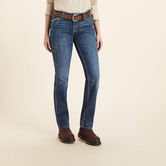 FR Perfect Rise DuraLight Stretch Cell Phone Pocket Straight Jean