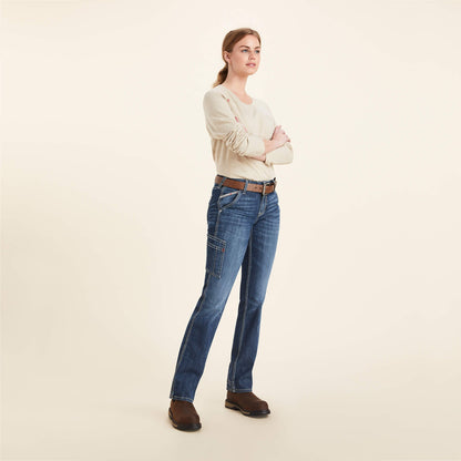 FR Perfect Rise DuraLight Stretch Cell Phone Pocket Straight Jean