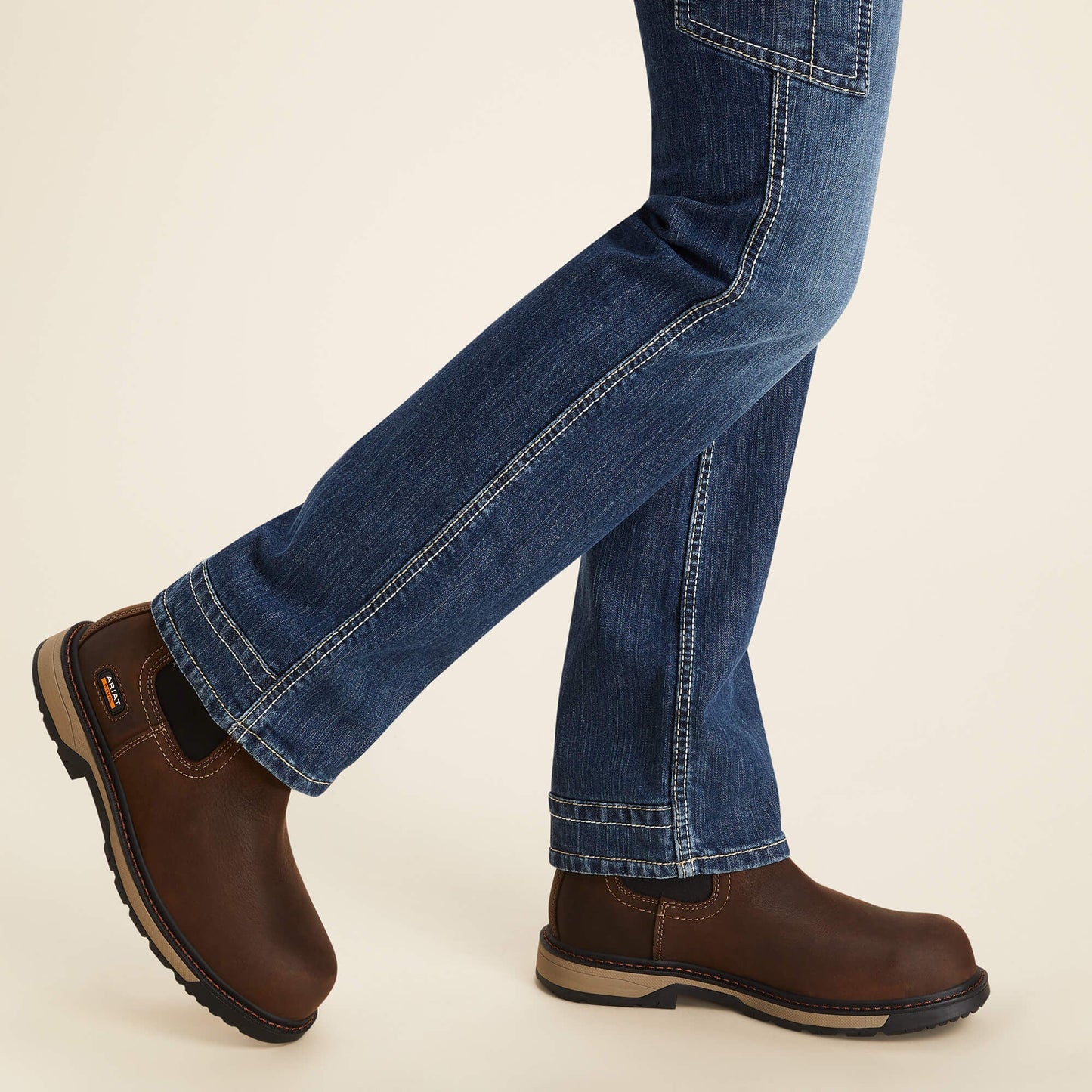 FR Perfect Rise DuraLight Stretch Cell Phone Pocket Straight Jean