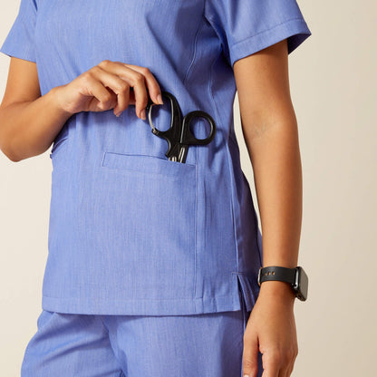 Clara 6 Pocket Scrub Top
