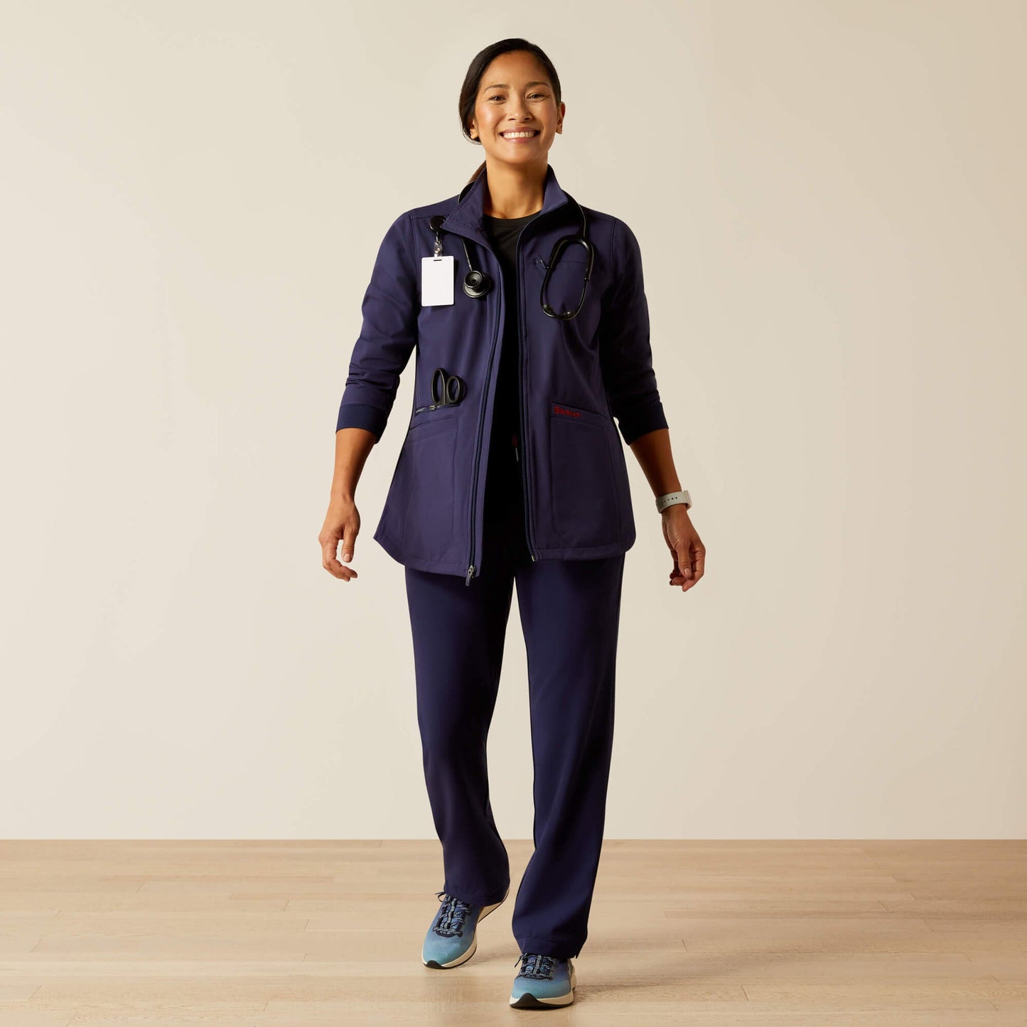 Rosalyn Utility Scrub Jacket