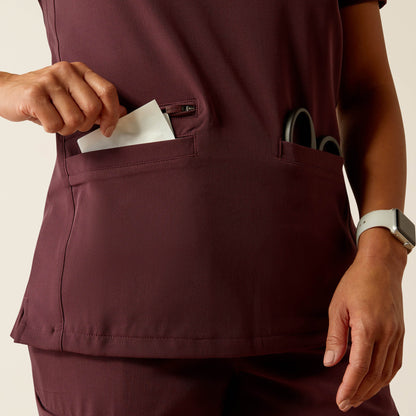 Clara 6 Pocket Scrub Top