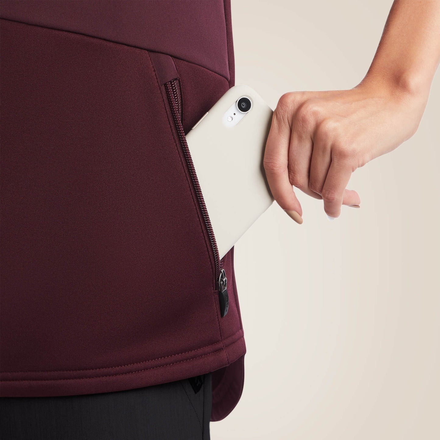 Sina Fleece Scrub Vest