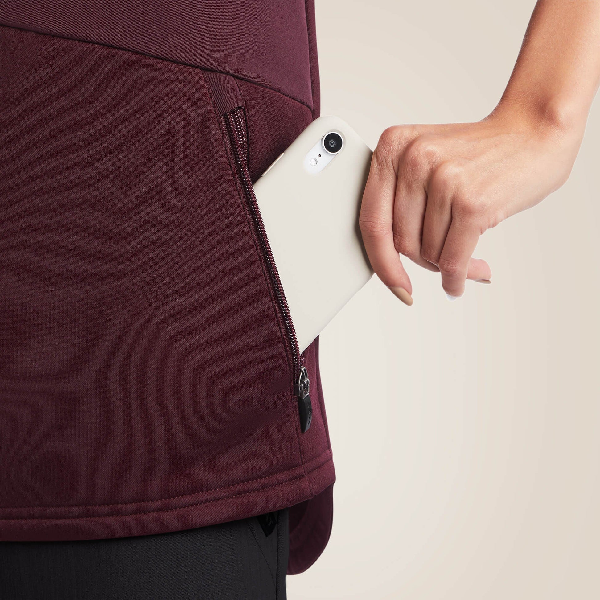 Sina Fleece Scrub Vest