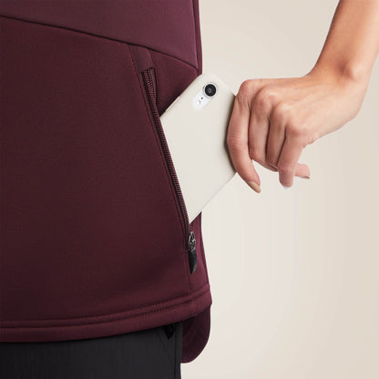 Sina Fleece Scrub Vest