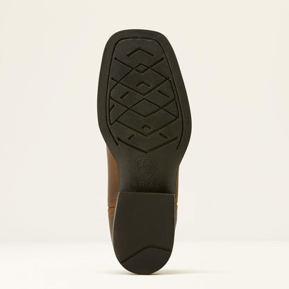 Booker Chelsea Wide Square Toe Western Boot