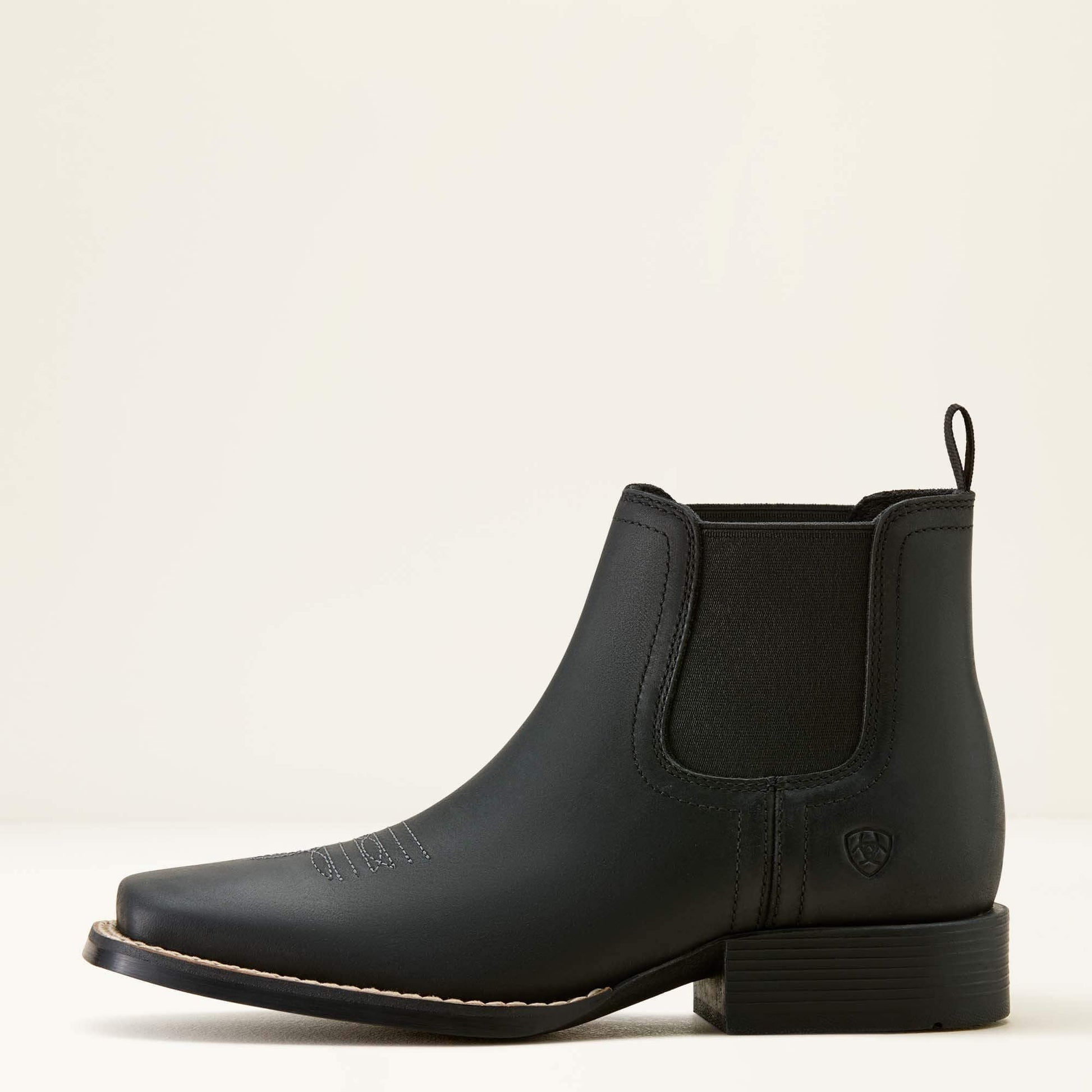 Booker Chelsea Wide Square Toe Western Boot