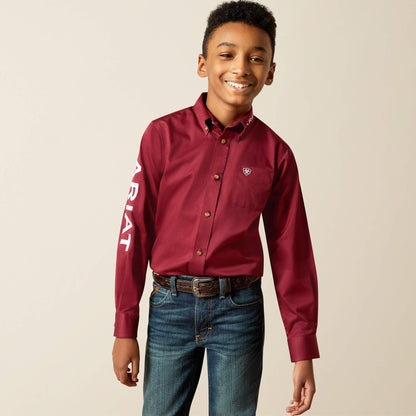 Team Logo Twill Classic Fit Shirt