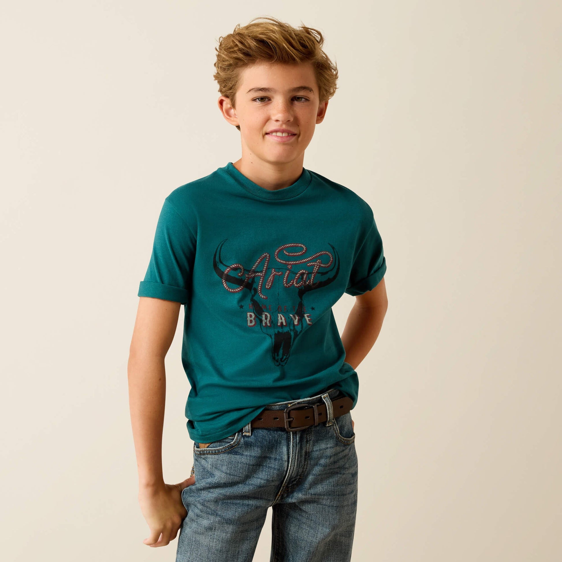 Ariat Cattle Skull Freedom T-Shirt