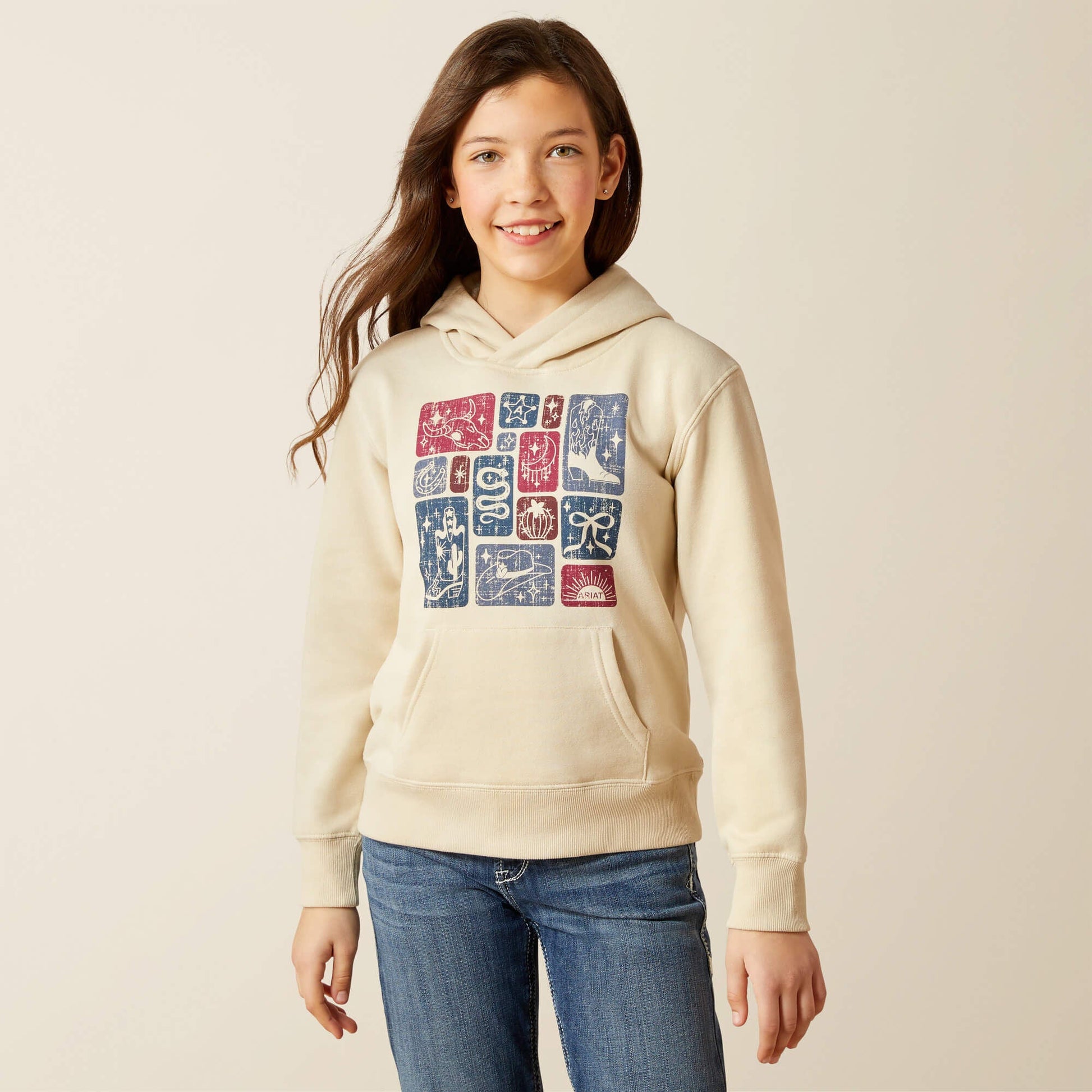 Western Blocks Hoodie