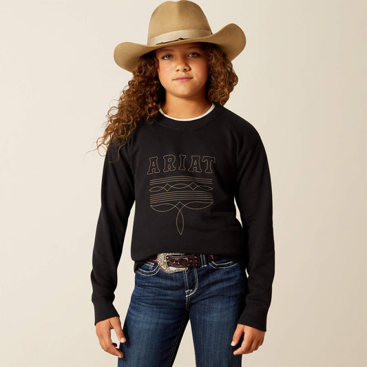Booted Logo Sweatshirt