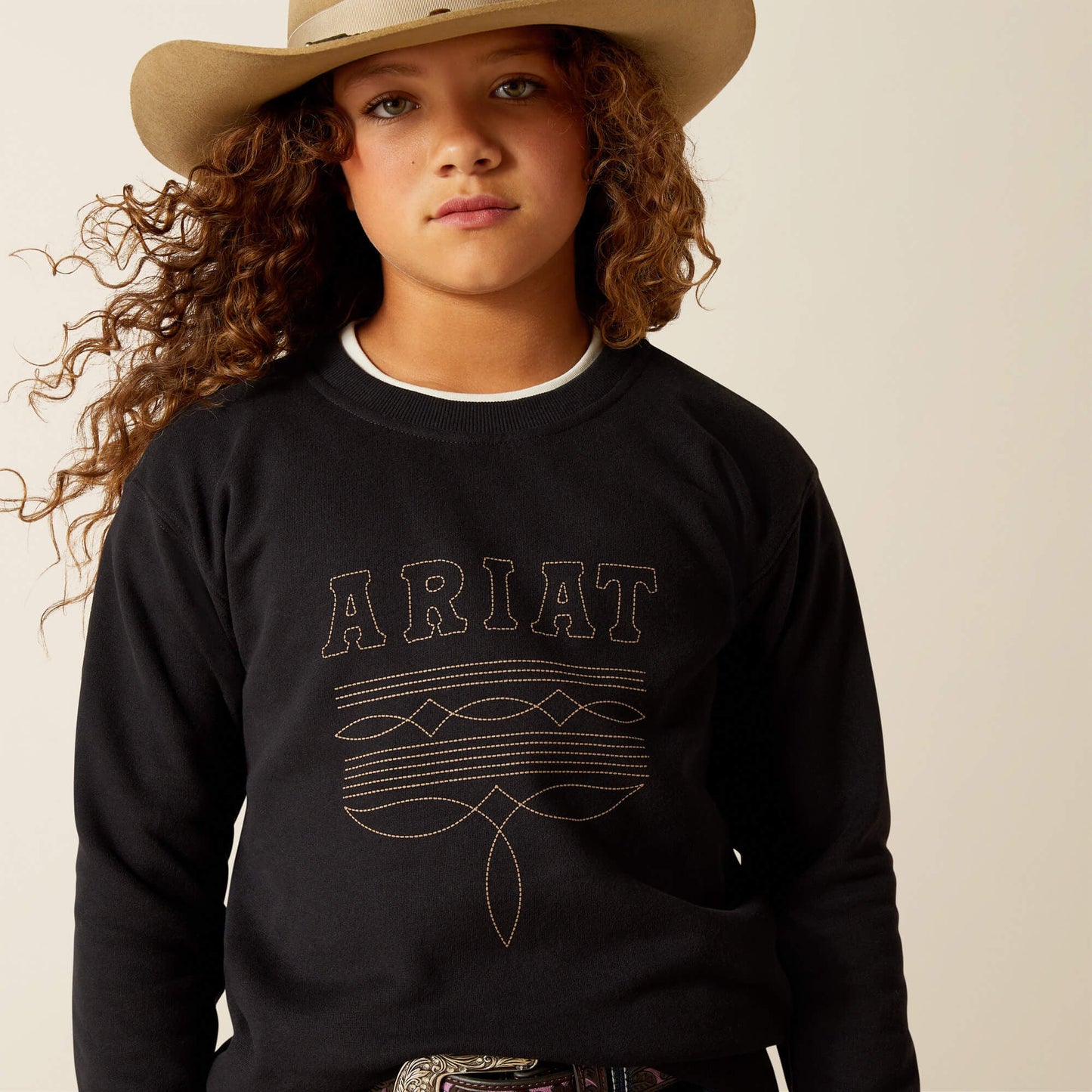 Booted Logo Sweatshirt