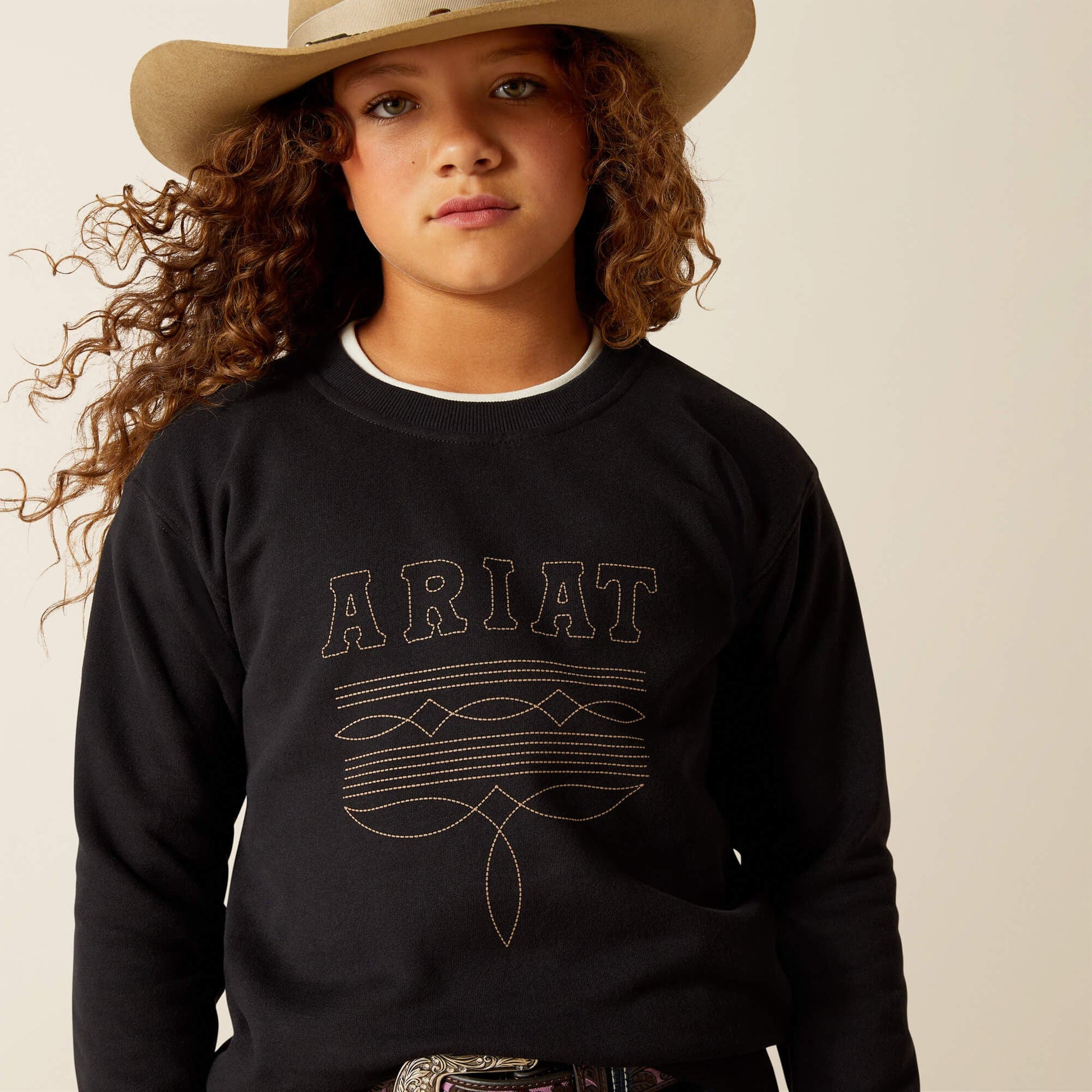 Booted Logo Sweatshirt