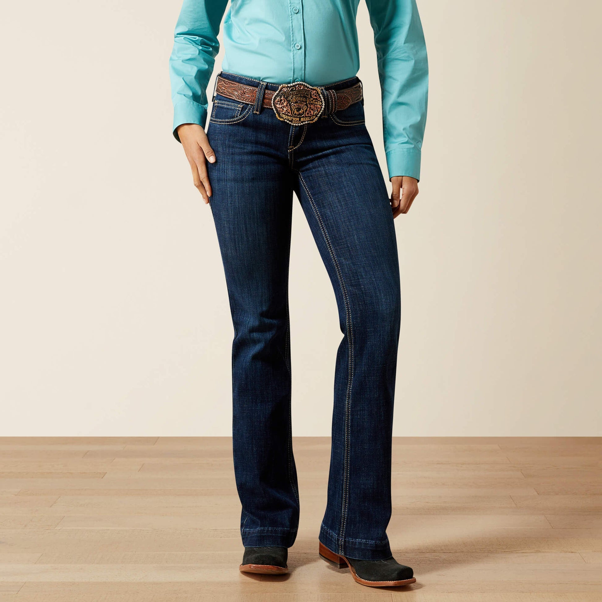Mid Rise Cindy Trouser Jeans